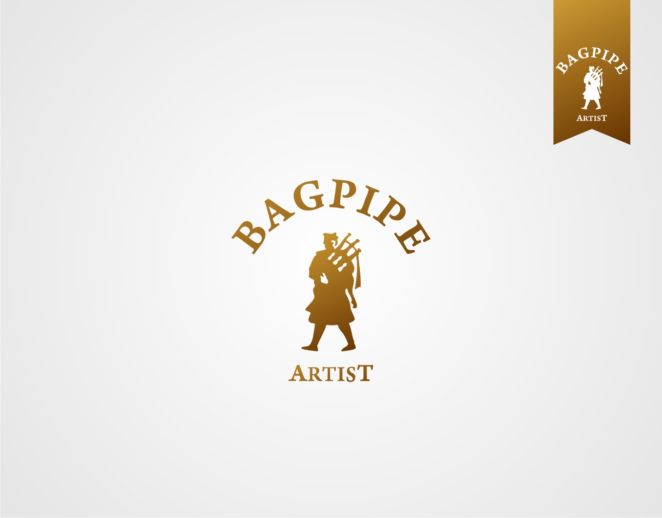Logo Design by momo57 for Bagpipe Artist | Design #1016481