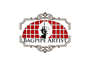 Logo Design by Bling Connect Ink for Bagpipe Artist | Design: #983000