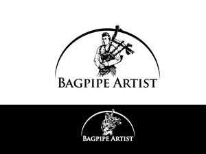 Logo Design by Bling Connect Ink for Bagpipe Artist | Design: #983003