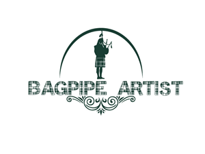 Logo Design by Bling Connect Ink for Bagpipe Artist | Design: #985169