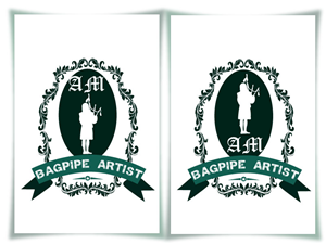 Logo Design by Bling Connect Ink for Bagpipe Artist | Design: #986838