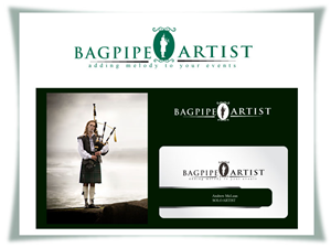 Logo Design by Bling Connect Ink for Bagpipe Artist | Design: #989993
