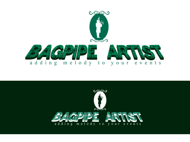 Logo Design by Bling Connect Ink for Bagpipe Artist | Design #992815