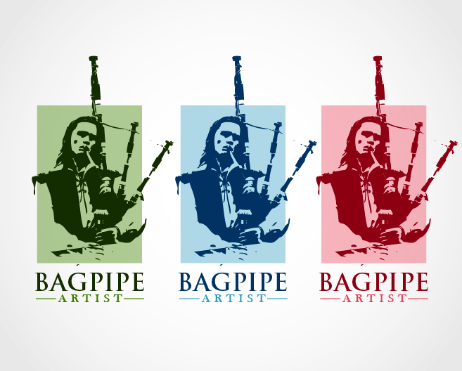 Logo Design by JTdsign for Bagpipe Artist | Design: #1005305