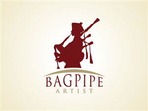 Logo Design by MIM design for Bagpipe Artist | Design: #986564