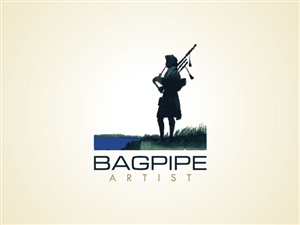 Logo Design by MIM design for Bagpipe Artist | Design: #986565