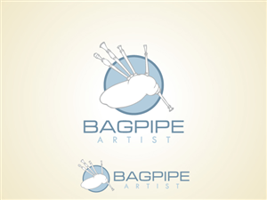 Logo Design by MIM design for Bagpipe Artist | Design: #986566