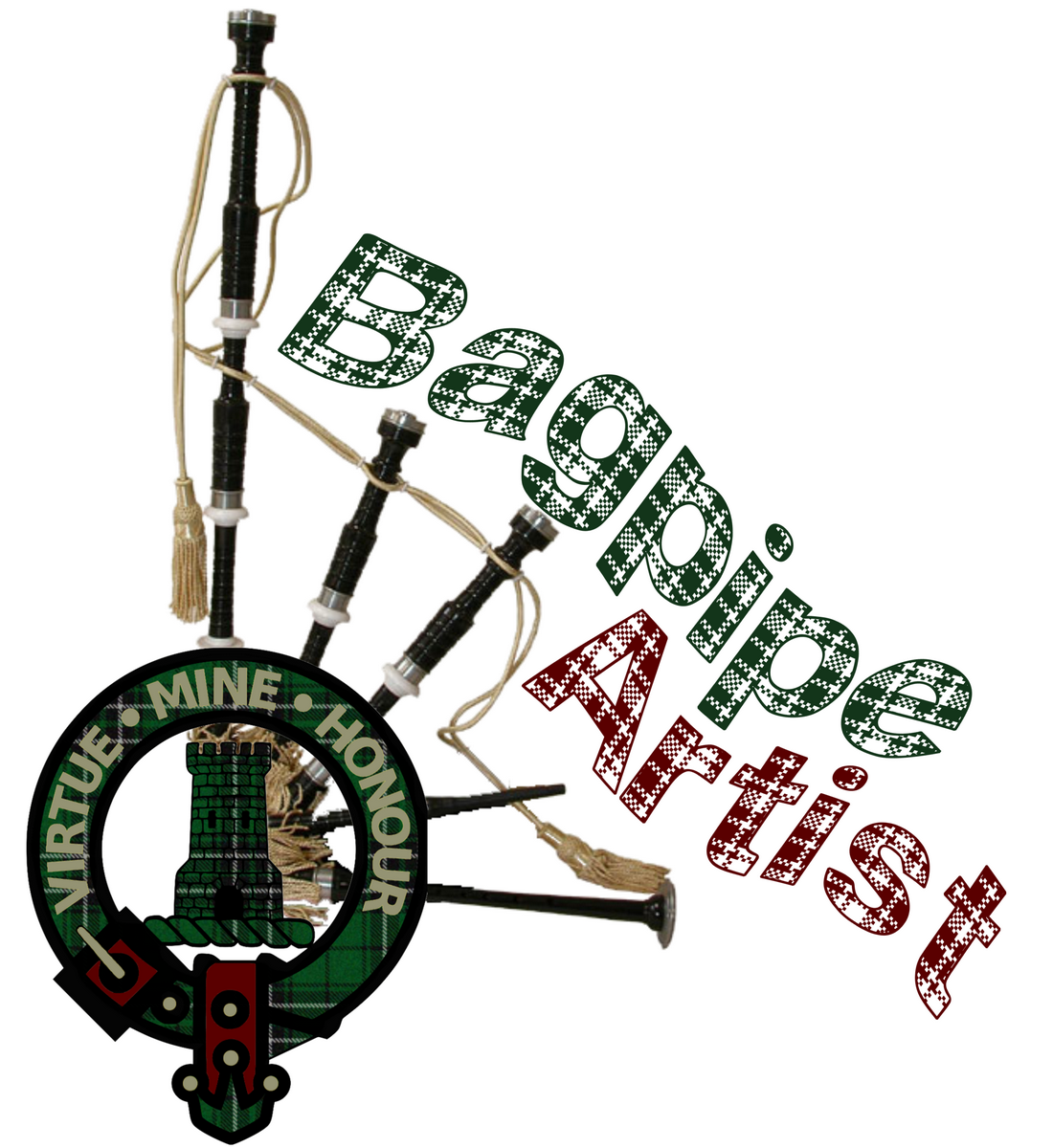 Logo Design by Dave Michels Designs for Bagpipe Artist | Design #983523