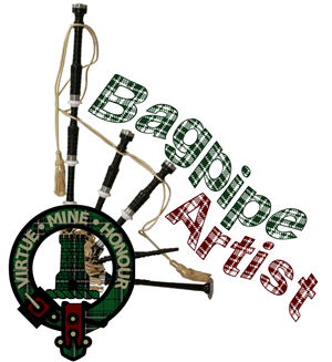 Logo Design by Dave Michels Designs for Bagpipe Artist | Design: #983523
