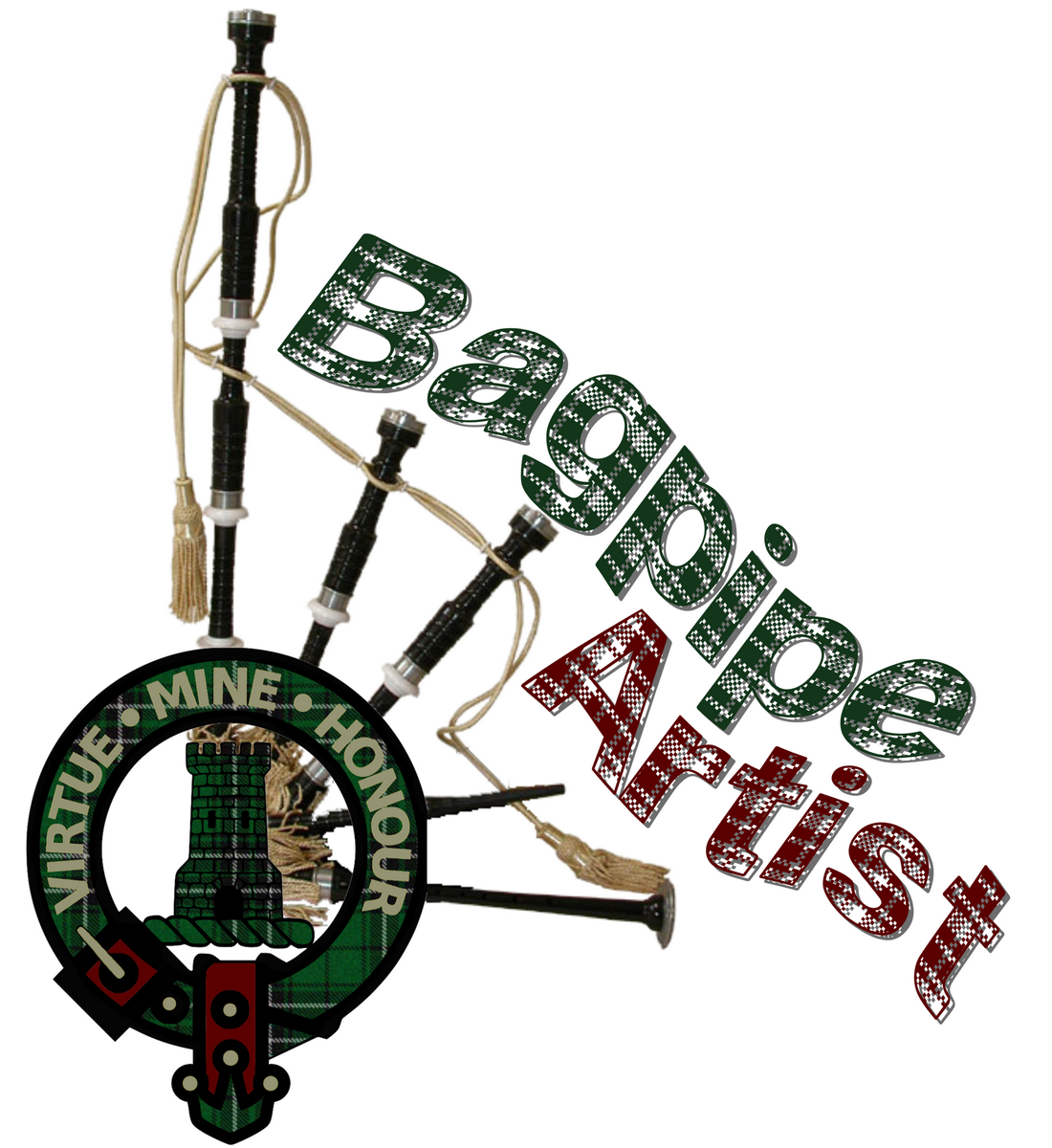 Logo Design by Dave Michels Designs for Bagpipe Artist | Design #983552