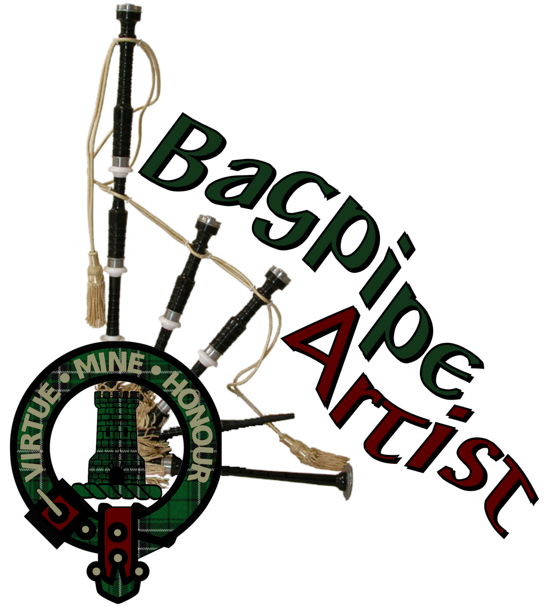 Logo Design by Dave Michels Designs for Bagpipe Artist | Design #983555