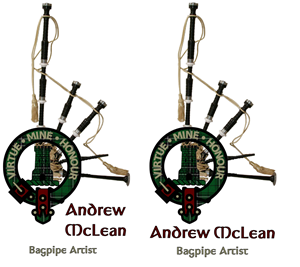 Logo Design by Dave Michels Designs for Bagpipe Artist | Design: #985738