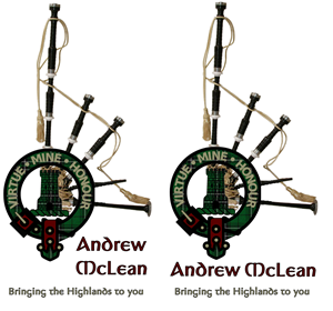 Logo Design by Dave Michels Designs for Bagpipe Artist | Design: #985741