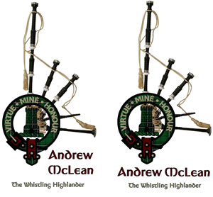 Logo Design by Dave Michels Designs for Bagpipe Artist | Design: #985748