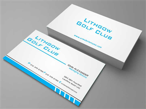 Business Card Design by AwsomeD for Lithgow Golf Club | Design #3763473