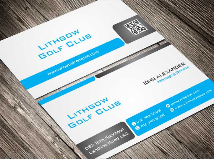Business Card Design by AwsomeD for Lithgow Golf Club | Design #3763474