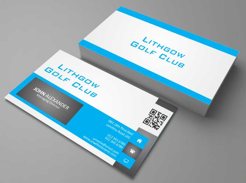 Business Card Design by AwsomeD for Lithgow Golf Club | Design #3763478