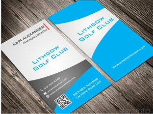 Business Card Design by AwsomeD for Lithgow Golf Club | Design: #3763479