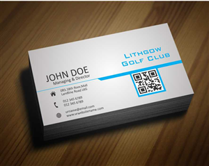 Business Card Design by AwsomeD for Lithgow Golf Club | Design: #3763481