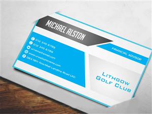 Business Card Design by AwsomeD for Lithgow Golf Club | Design: #3763486