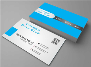 Business Card Design by AwsomeD for Lithgow Golf Club | Design: #3763488