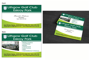 Business Card Design by Maden for Lithgow Golf Club | Design: #3802189