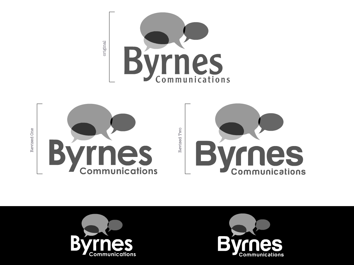 Logo Design by REDcrackers.com for Byrnes Communications | Design #1007097