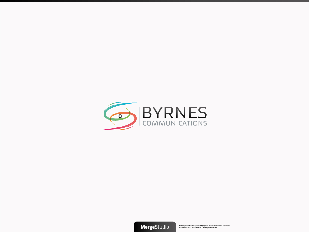 Logo Design by MergeStudio for Byrnes Communications | Design #1036166