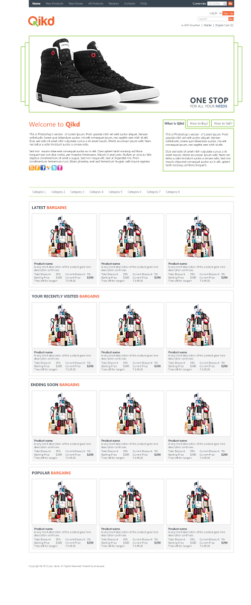 Diseño Web por WirePaper para este proyecto | Diseño #989262
