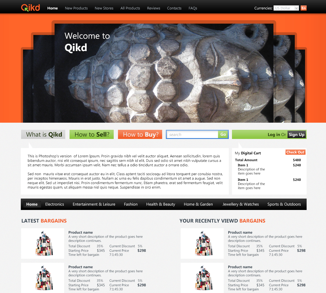 Web Design par WirePaper pour ce projet | Design #989380