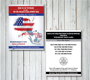 Vietnam Recruitment Tour Postcard | Postcard Design by Alexandar