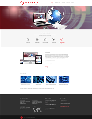 Web Design by aarsita for Syscontek Consulting, LLC | Design: #3798177