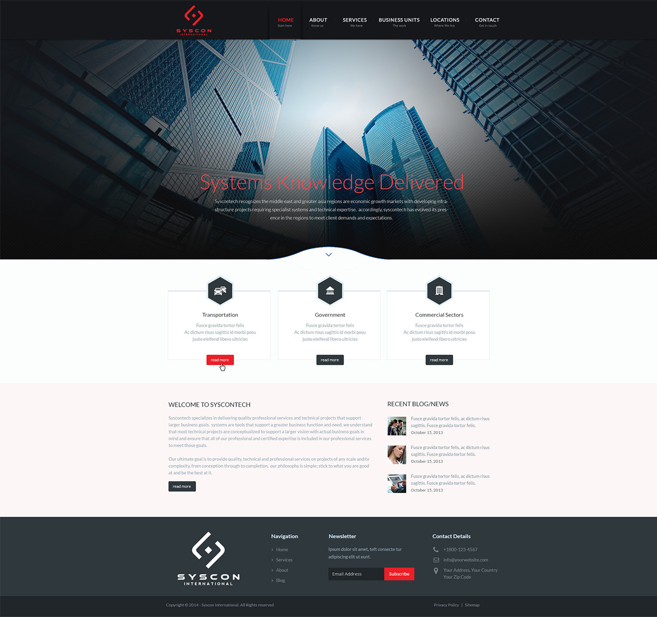 Web Design par Emmanuel pour Syscontek Consulting, LLC | Design #3803515