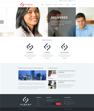 Web Design by Emmanuel for Syscontek Consulting, LLC | Design: #3803522