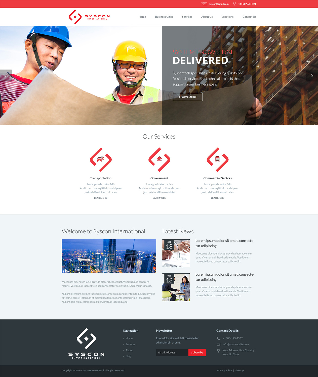 Web Design by Emmanuel for Syscontek Consulting, LLC | Design #3803531
