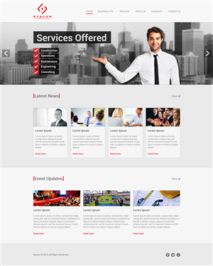 Web Design by jgagiatsos for Syscontek Consulting, LLC | Design: #3743533