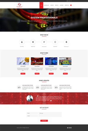 Web Design by jgagiatsos for Syscontek Consulting, LLC | Design: #3837778