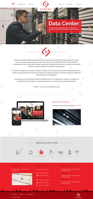 Web Design by Jagannath for Syscontek Consulting, LLC | Design: #3793609