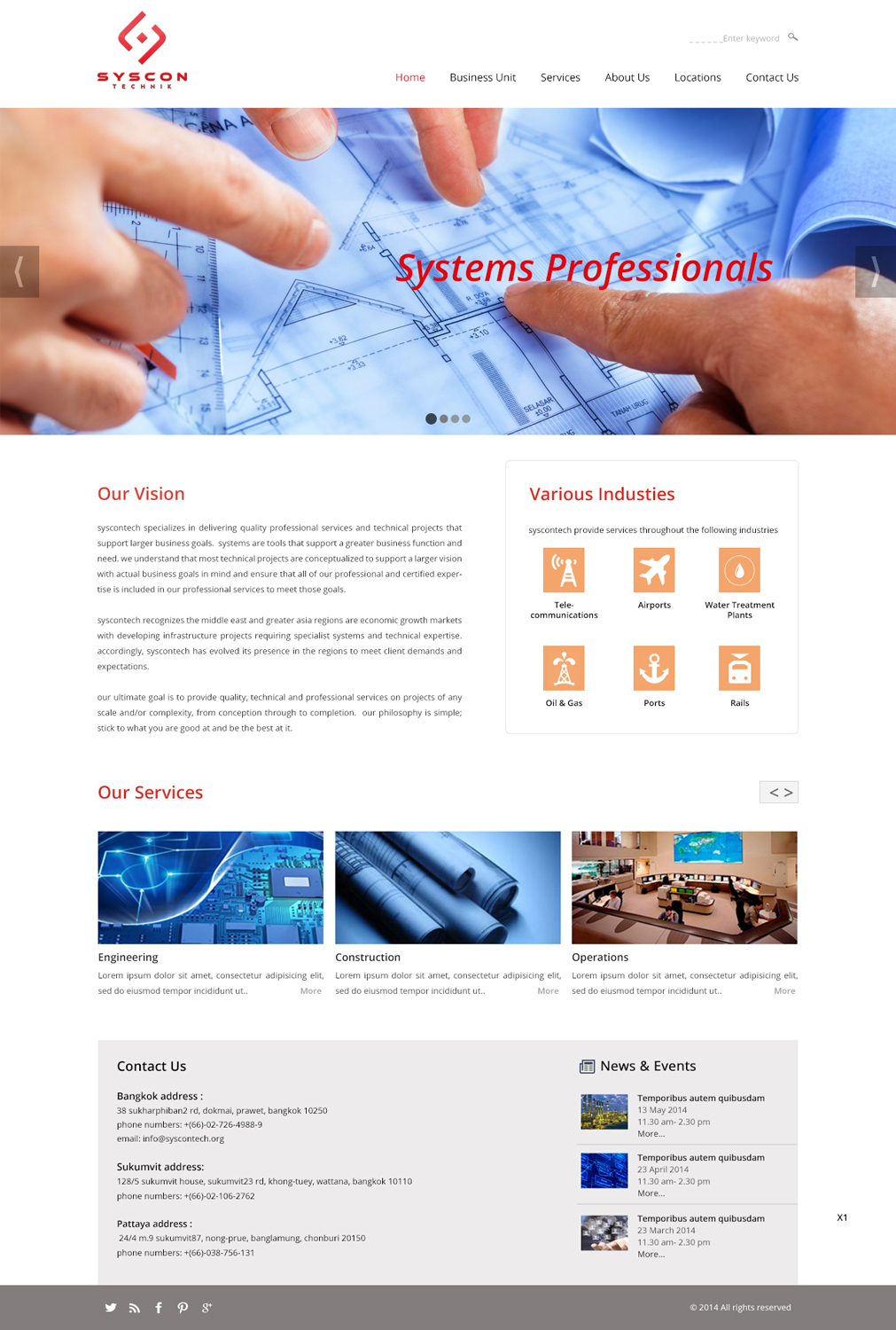 Web Design par pb pour Syscontek Consulting, LLC | Design #3750458