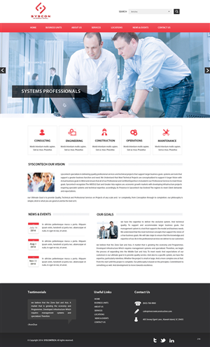 Web Design by pb for Syscontek Consulting, LLC | Design: #3750487