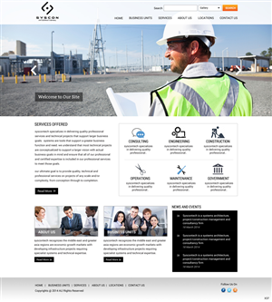 Web Design by pb for Syscontek Consulting, LLC | Design: #3750491