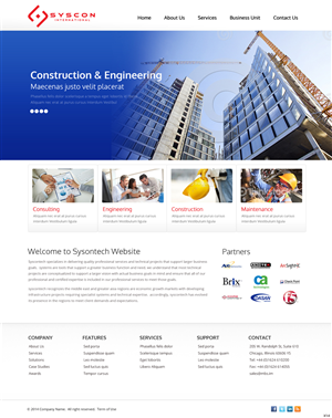 Web Design by pb for Syscontek Consulting, LLC | Design: #3750496