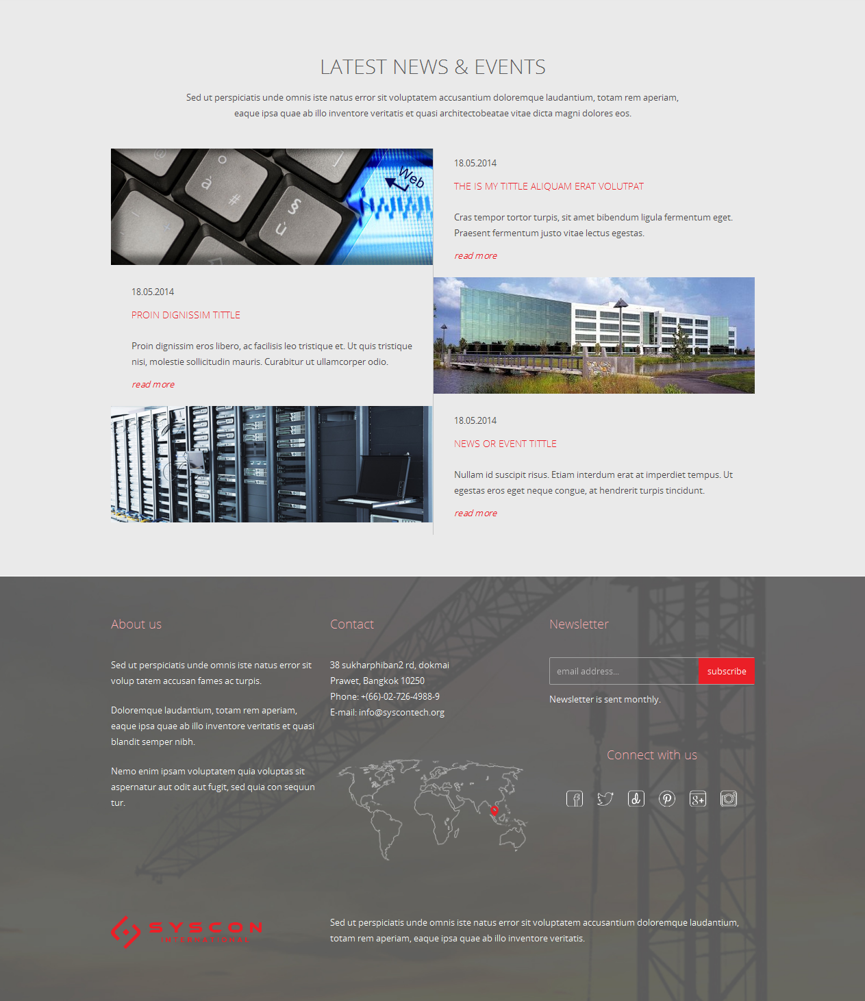 Web Design par Elegant Designs pour Syscontek Consulting, LLC | Design #3755578
