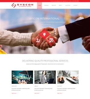 Web Design by Elegant Designs for Syscontek Consulting, LLC | Design: #3755666