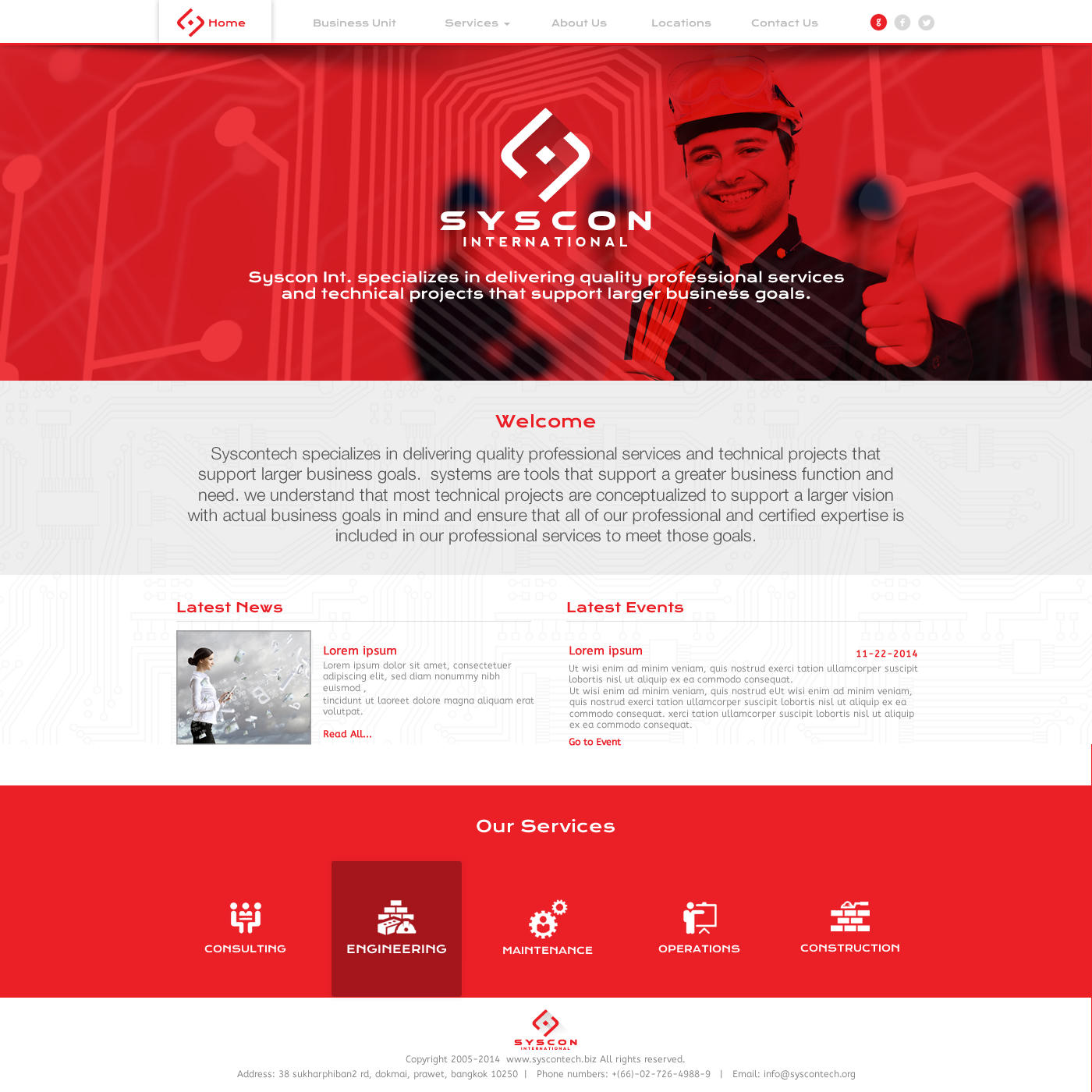 Web Design par Behriatech pour Syscontek Consulting, LLC | Design #3785699