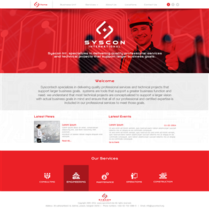 Web Design by Behriatech for Syscontek Consulting, LLC | Design: #3785699
