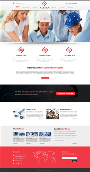 Web Design by Behriatech for Syscontek Consulting, LLC | Design: #3785772