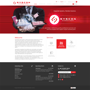Web Design by Behriatech for Syscontek Consulting, LLC | Design #4083651