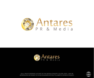Antares PR & Media | Logo Design by Elizabeta