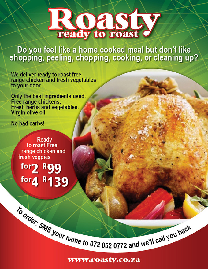 food delivery flyer samples